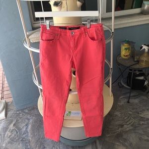 Nine West Pink Skinny Jeans.  Size 6